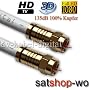 10m Sat Kabel Koaxialkabel Digital 100% reines Kup&hellip von Mr.-Kabel