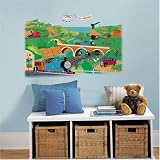 RoomMates RMK1081GM, Thomas & Friends, Peel and Stick Giant Mural