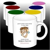 Don't listen to the voices in your head Listen to your Belgian Malinois Mug (Your Choice of Colors)