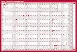 Sasco 2009 Compact Year Planner Unmounted W610xH410mm Ref 2400421
