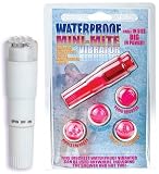 Hidden Flower Red Mini-Mite Doc Johnson Rocket Pocket Vibrator Adult Sex Toy Kit for Women