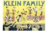Klein Unicycle Family Circus Poster Art Print Poster By unknown, 24  x 36 