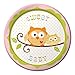 Creative Converting Happi Tree Party Supplies Pack Including Cups, Plates, Napkins, and a Table Cover for 16 Guests.