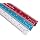 Motor Guard MR-3 Magna Rule Flexible Magnetic Ruler (Assorted 3-Pack)
