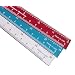 Motor Guard MR-3 Magna Rule Flexible Magnetic Ruler (Assorted 3-Pack)