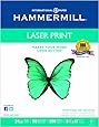 Hammermill Laser Print, 24lb, 8.5 x 11, 98 Bright, 500 Sheets/1 Ream (104604)