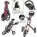 New 2009 Sun Mountain (Push) Speed Golf Cart V1 (Metallic Silver), Free Speed Paq!