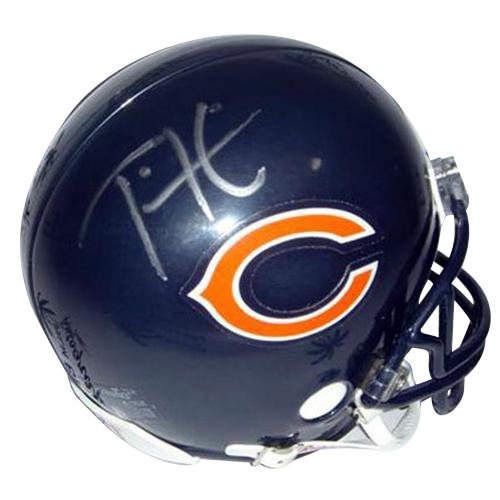 Tommie Harris Autographed Chicago Bears Mini Helmet