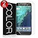 Google Pixel XL Screen Protector[2-PACK], G-Color Google Pixel XL Tempered Glass Screen Protector [Case Friendly/HD Clear/Anti-Scratch] Screen Protector for Google Pixel XL