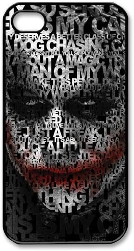 The Joker Quotes Print Designed case for iPhone 5 / iphone 5 case hard cases / IPhone 5 Design and made to order / custom case