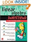 Linear Algebra Demystified