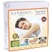 Harmony Linens Premium Waterproof Mattress Protector - Dust Mite and Bacteria Resistant - Hypoallergenic - Fitted Deep Pocket - (Cal King)