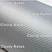 Classy Autos 3D Carbon Fiber Vinyl Film Wrap Car/suv/truck Silver (36