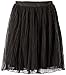 My Michelle Girls' Big Layered Midi Skirt with Elastic Waistband