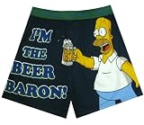 Homer Simpson Beer Baron boxer shorts for men