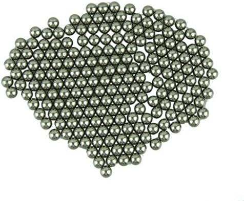 Voberry® Chrome Slingshot Steel Ammo Balls，200 qty 5/16" (8mm)