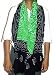 Clothes Spring Accessory Cotton Scarf Tie and Dye 88 x 40 inches