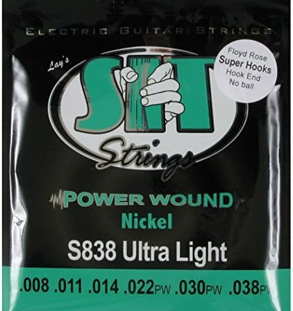 SIT Electric Super Hooks Guitar Strings Ultra Light (8-38)