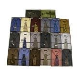 20 LOT: Eterno Italy Mens Classic & Stylish Dress Shirt & Neck Tie Sets - (Size: 15.5)