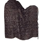 Shawls and Scarves Jamawar Wool Wrap 80 x 40 inches