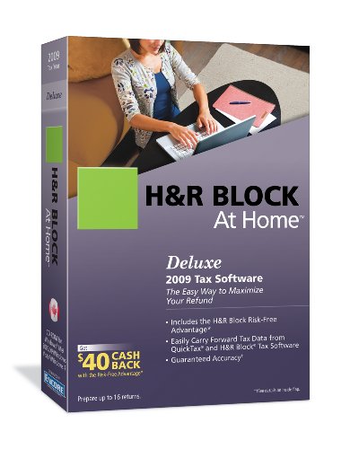 H&R Block Deluxe 2009
