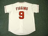 CHONE FIGGINS Los Angeles Angels Majestic Home Baseball Jersey, MEDIUM