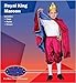Deluxe Royal King Dress Up Costume Set - Maroon - Toddler T4
