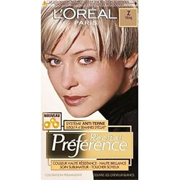 L 39 Oreal Recital Preference Coloration Z Viking Blond Tres