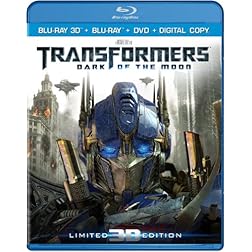 Transformers: Dark of the Moon (Three-Disc Combo: Blu-ray 3D/Blu-ray/DVD/Digital Copy)