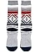Stance Men's Salem Classic Crew Sock, Grey, Sock Size:10-13/Shoe Size: 6-12