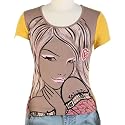 Jessie G. Women's Printed Scoop Neck Tee