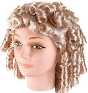 Adult Shirely Temple Costume Wig