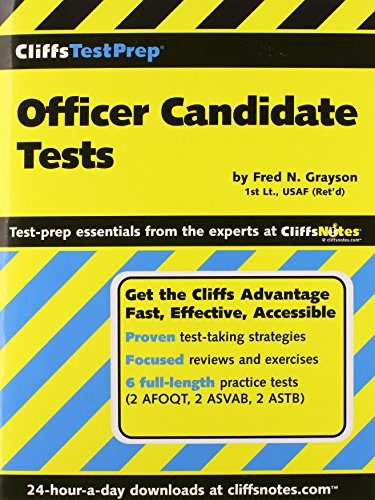 CliffsTestPrep Officer Candidate Tests, by Fred N Grayson CliffsTestPrep Officer Candidate Tests, by Fred N Grayson
