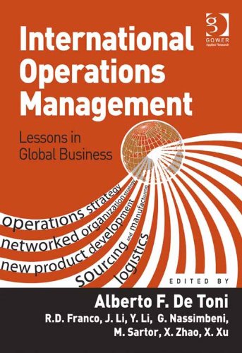 International Operations Management: Lessons in Global Business