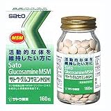 サトウグルコサミンＭＳＭ　１６０粒 佐藤健