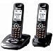 Panasonic KX-TG7532B DECT 6.0 PLUS Expandable Digital Cordless Answering System with 2 Handsets