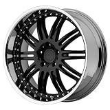 22x9.5 KMC Dime (Gloss Black / Machined) Wheels/Rims 5x115 (KM12722915518)