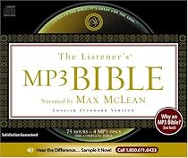 The Listener's Bible - ESV (4 MP3 CDs)