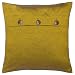 Decorative Handmade Golden Olive Thai Silk Cushion Cover / Pillow Sham