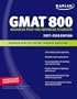 Kaplan GMAT 800, 2007-2008 Edition (Kaplan GMAT Advanced)