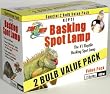 Zoo Med Reptile Basking Spot Lamp 100 Watts 2 Bulb Value Pack