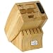 Chicago Cutlery 14-Slot Knife Storage Block with In-Block Sharpener