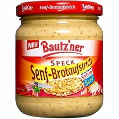 Bautzner Senf-Brotaufstrich 'Speck' (200 ml)