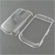Transparent Clear Crystal Snap-On Hard Case With Belt Clip for Blackberry Bold 9000 Smartphone by Eforcity