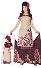 Attractive Printed designers 3 piece cotton Salwar Kameez dress material or Pre stitch to your size. FREE - Matching Pendent Necklace with Earring.