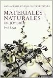 Materiales naturales en joyeria