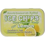 Ice Chips Hand-Crafted Candy Real Lemon 1.76 oz Pkg