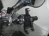 motorcycle iphone 4g holder + handlebar mount w/ 360