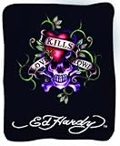 Zoom Produkt-Bild: ED HARDY 73621 Reisedecke "Love kills slowly"