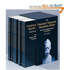 S�mtliche Briefe, Kritische Studienausgabe, 8 Bde. .